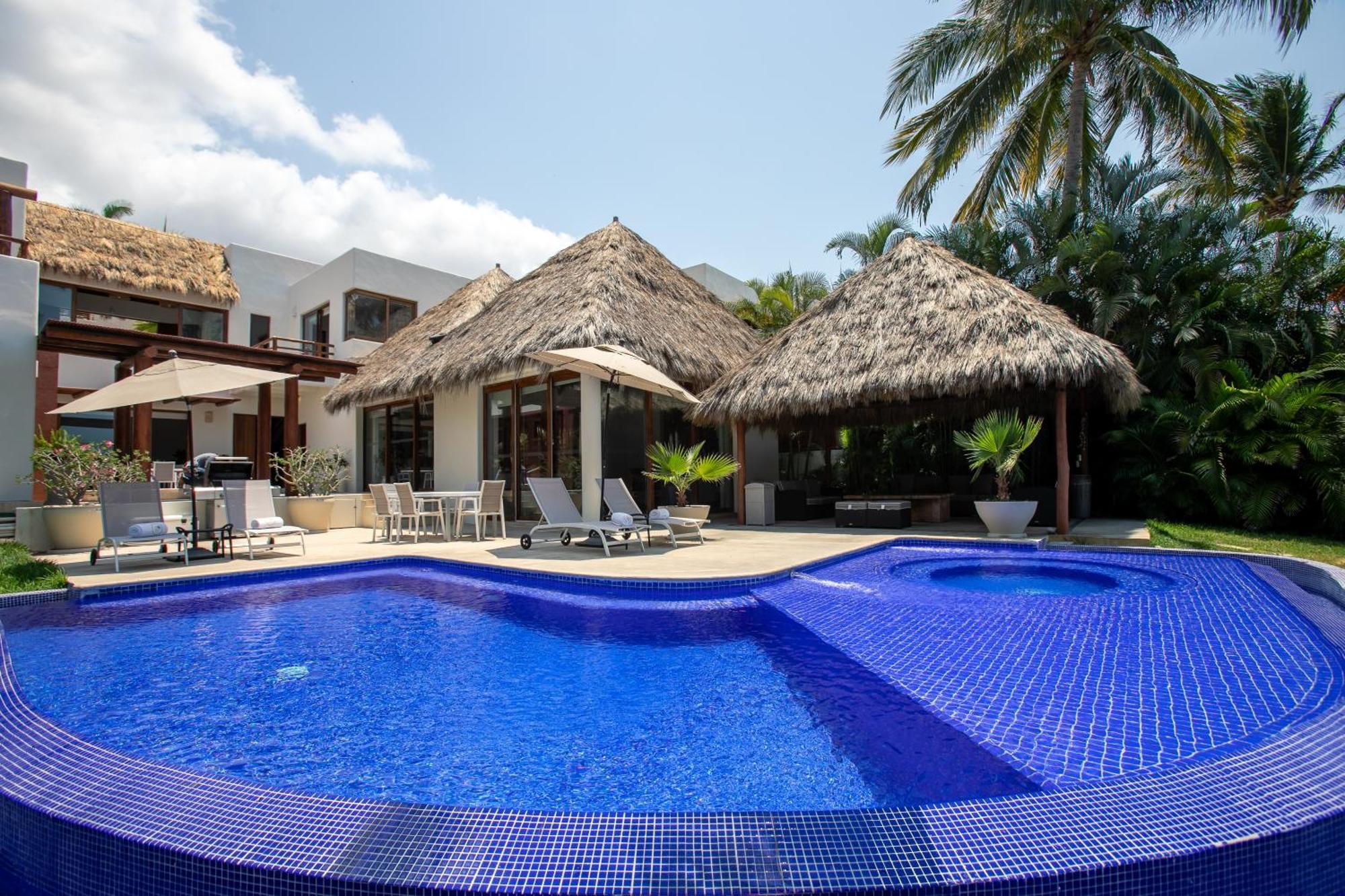 The Ocean Is My Home! Large House By The Beach With Private Pool & Jacuzzi La Cruz de Huanacaxtle Exterior foto